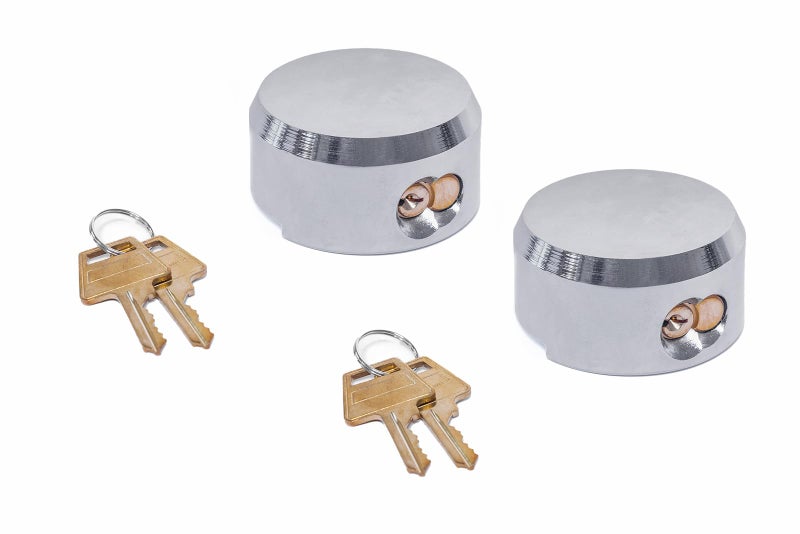 أقفال Mardili Lock المخفية للمقطورة مع مفاتيح على حد سواء، قفل عفريت 2-7/8 بوصة، قفل باب الشاحنات المتحركة والشاحنات، فولاذ صلب، عبوة من قطعتين - Image 1